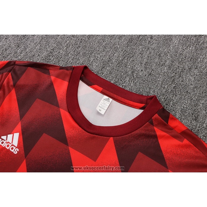 Tracksuit Bayern Munich Short Sleeve 2022-2023 Red - Shorts